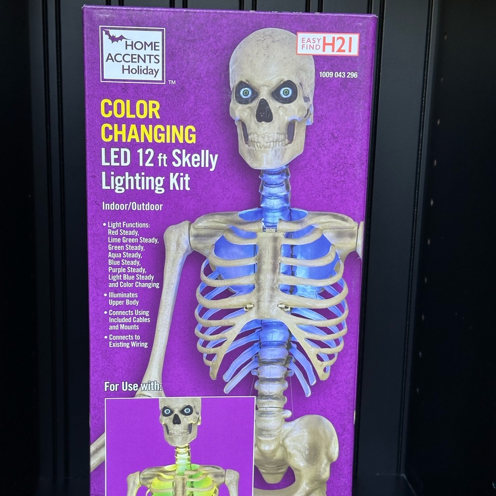 Home Depot 12 ft. Skeleton LED Lighting Kit Brand New In Box ￼